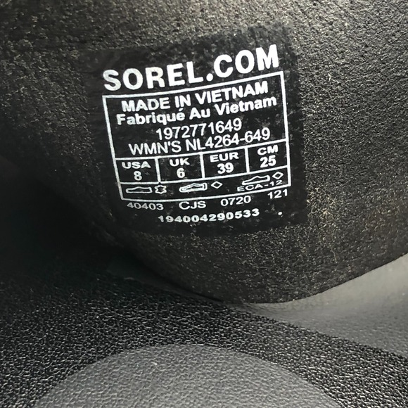 Sorel Ella II Slide Sandals Women's 8 Mauve Pink Leather Slip On Comfort Shoes - Picture 15 of 16